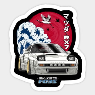 JDM Mazda RX7 Turbo2 (FC3S) Sticker